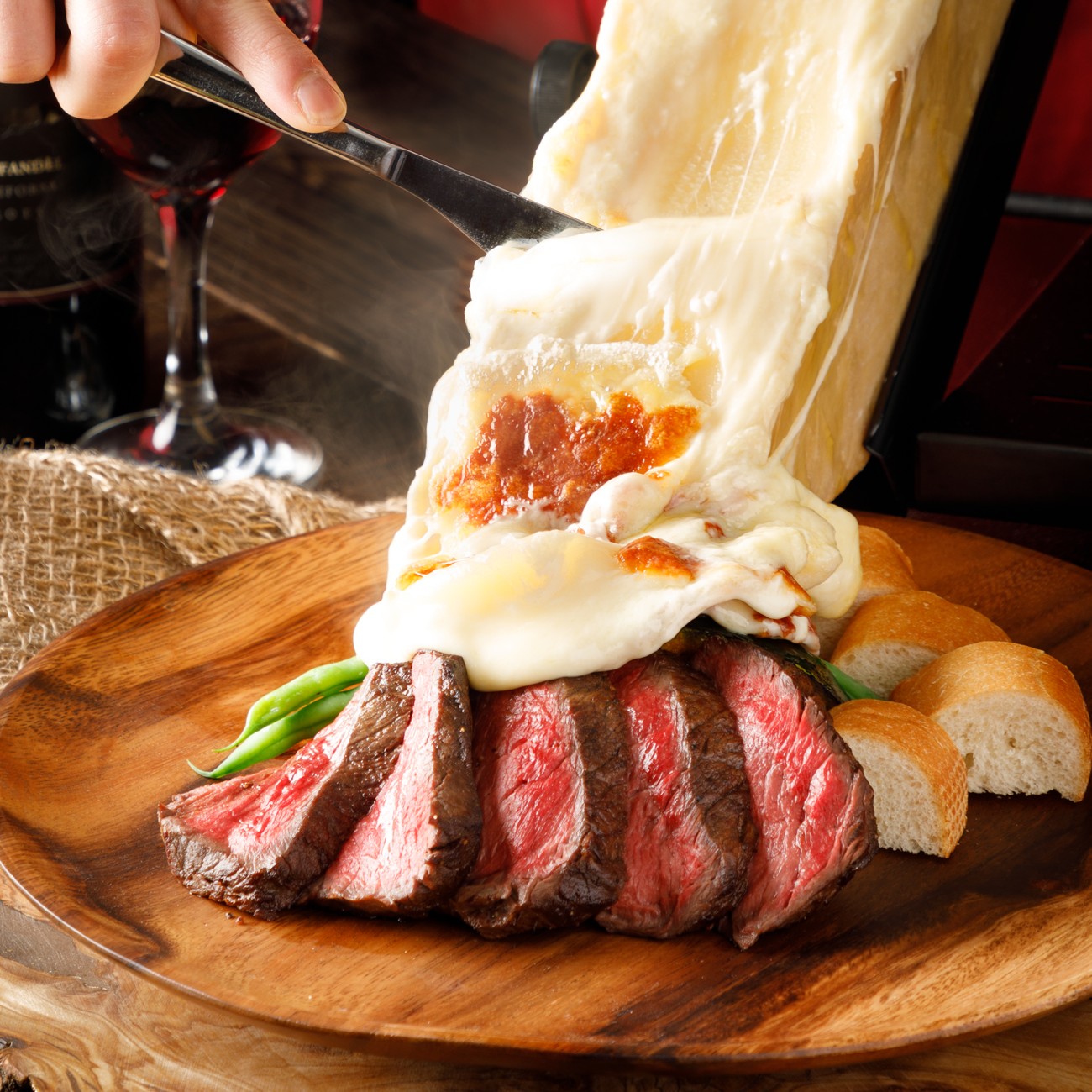 Cheese Meets Meatのチーズと肉料理